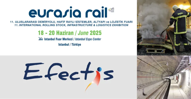Efectis is back at Eurasia Rail 2025 for new business partnerships!